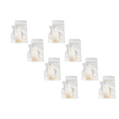 Tettarella Silicone 24/21/19mm con Sacchetto Latte 250ml 1