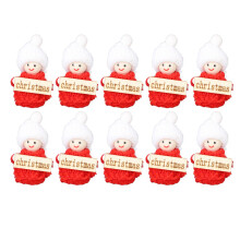 10-delige Miniature Figuurjes Kerst