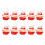 10-delige Miniature Figuurjes Kerst 1
