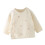 (52cm) Baby Quilted Warm Long Sleeve Snap Top 52cm 2