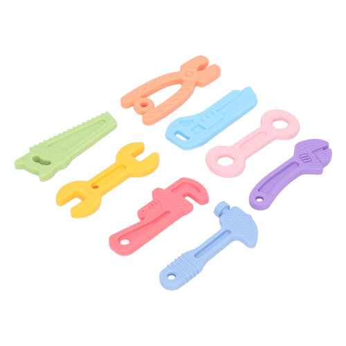 8-delige Silicone Bijtring Speentoy 1