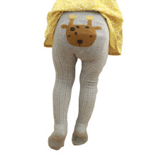 (M (31.5 ~ 35.43in)) Baby Leggings Baumwolle Cartoon weich warm 1-3 Jahre Grau M
