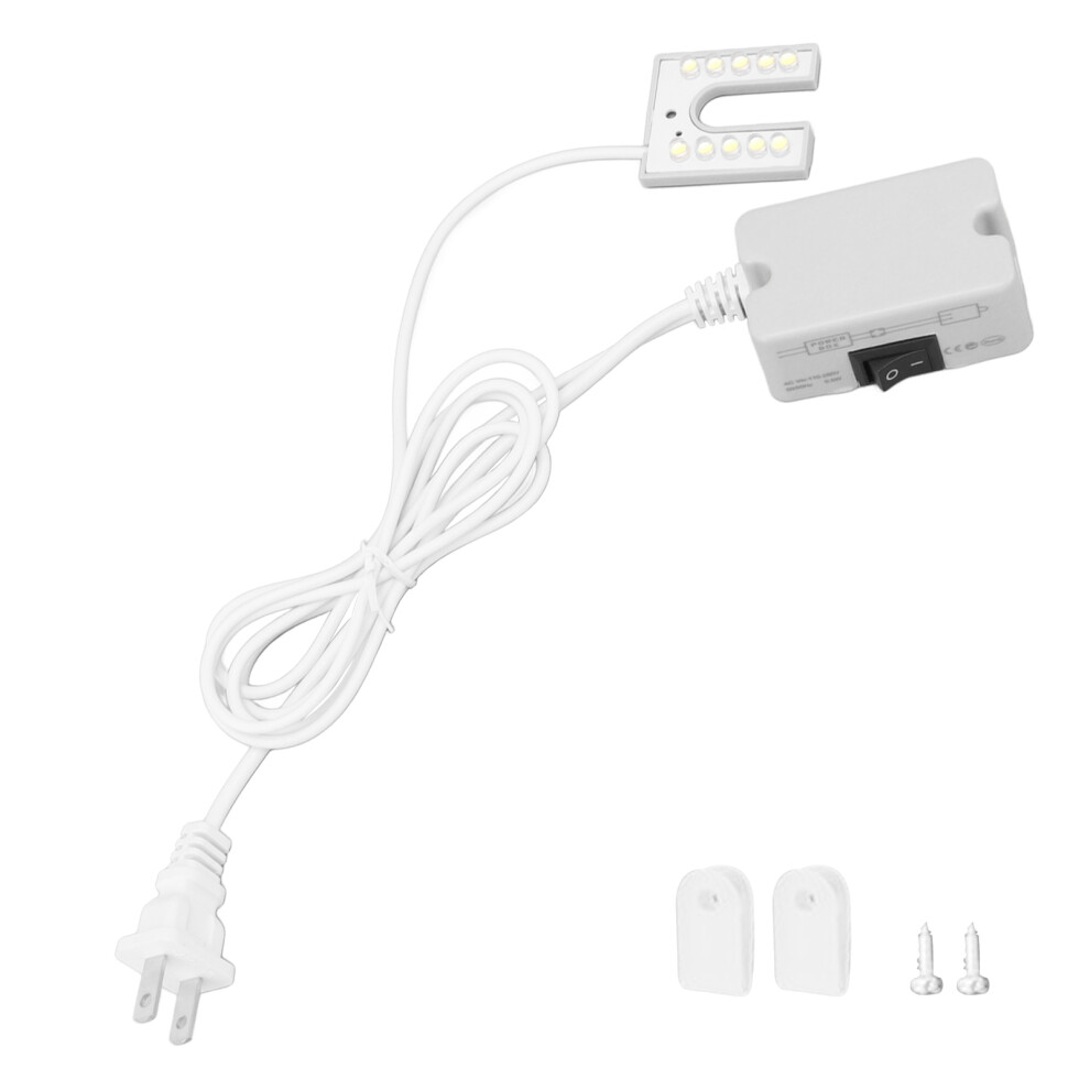Sewing Machine Light 10 LED Natural Gooseneck Magnetic Base-image-OPC-PMMKPMB-NEW