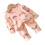 Baby-Baumwoll-Pyjama Set elastischer Bund Langarm 2-teilig 90cm 2