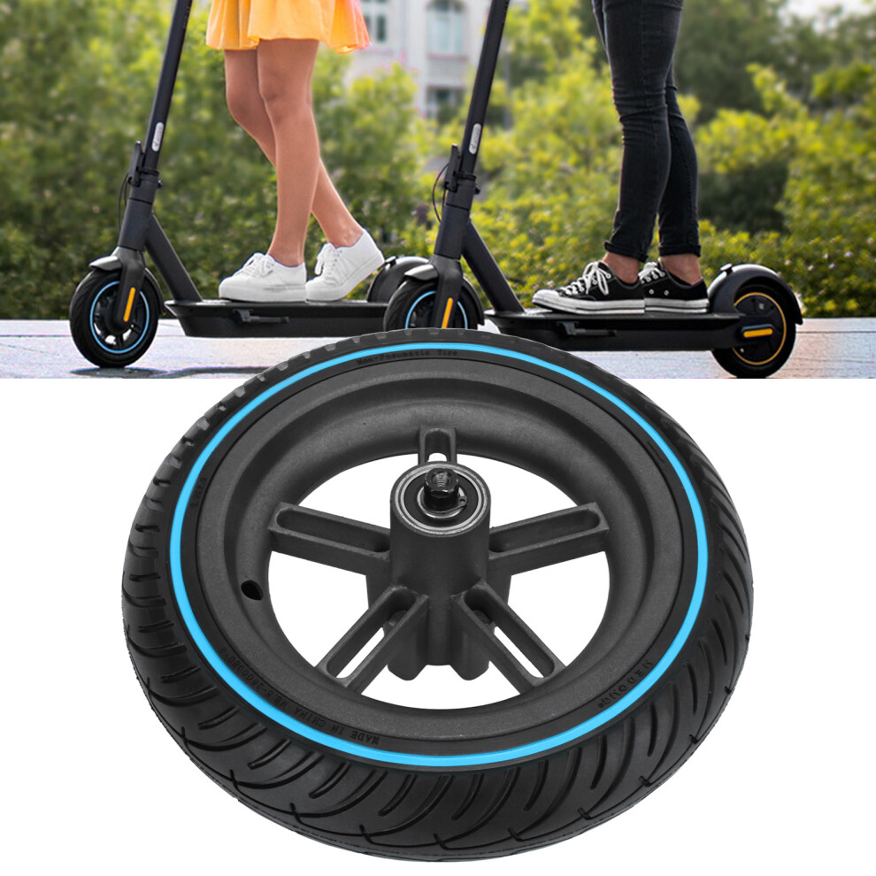 Rear Wheel Tire Hub Set For Electric Scooter 8.5In Blue 3181357205816