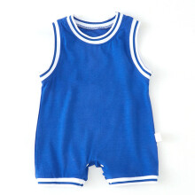 (39.4in) Baby-Strampler atmungsaktiv weich blau 90cm