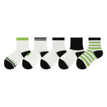 (S for 1‑3 Years Old) 5 Paar Kinder-Panda-Socken weich Baumwolle Crew XL 9-12 J