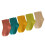 5 Paar Kinder-Mid-Calf-Socken, Kammgarn-Baumwolle, einfarbig 2