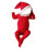 3Pcs Baby Christmas Bodysuit + Hat 3
