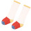 (S) Unisex Cartoon Bear Crew Socks M 5