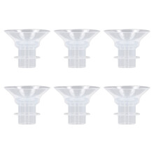 (13mm / 0.5in) 6x Flanscheinsatz Hands-Free Brustpumpe 24mm/17mm
