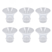 (19mm / 0.7in) 6x Flanscheinsatz Hands-Free Brustpumpe 24mm/17mm