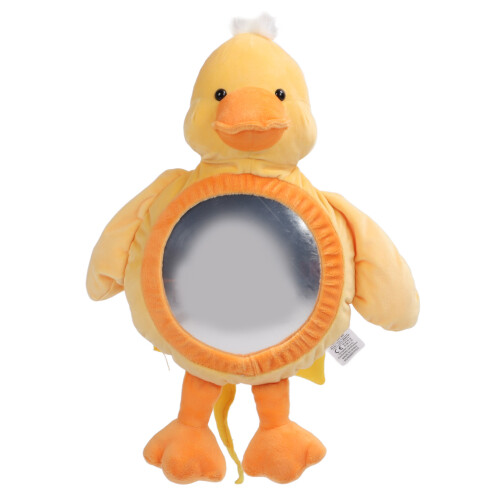 (Type 1) Baby Rear Facing Mirror High Definition Safety Bear