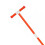 (Red) Kids Roller Ball Toy Set Outdoor Interactive Pulling Training Red 2