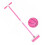 (Pink) Kids Roller Ball Toy Set Outdoor Interactive Pulling Training Red 3