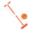 (Red) Kids Roller Ball Toy Set Outdoor Interactive Pulling Training Red 4
