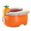 (Orange) Sedia WC Pieghevole Portatile per Bambini Arancione 1
