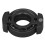 (Black) Gyroscope Angstlöser Metallring Orange 3