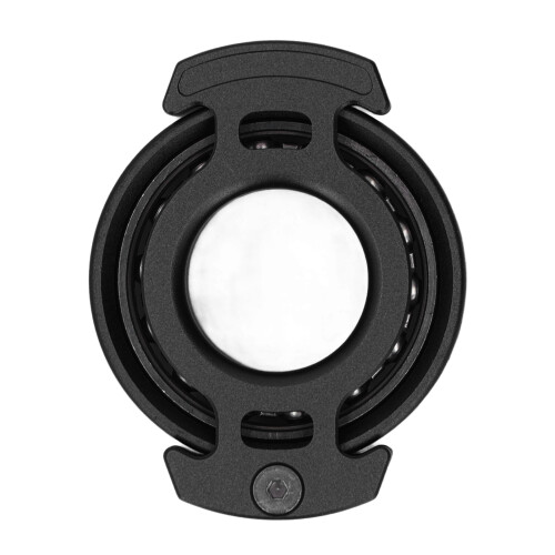(Black) Gyroscope Angstlöser Metallring Orange 1