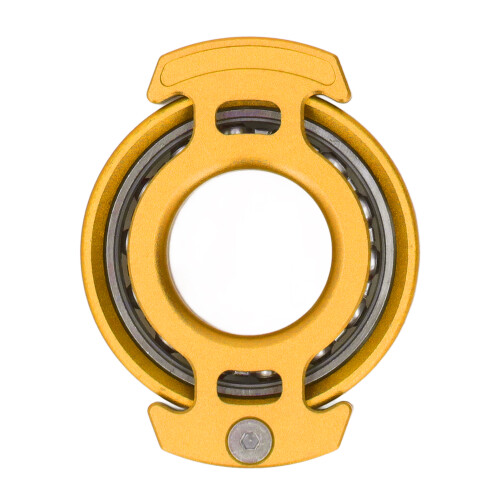 (Orange) Gyroscope Angstlöser Metallring Orange 1