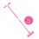 (Pink) Kids Roller Ball Toy Set Outdoor Interactive Pulling Training Red 4