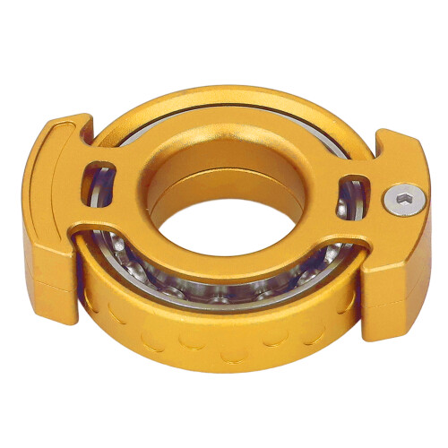 (Orange) Gyroscope Angstlöser Metallring Orange 2