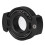 (Black) Gyroscope Angstlöser Metallring Orange 4