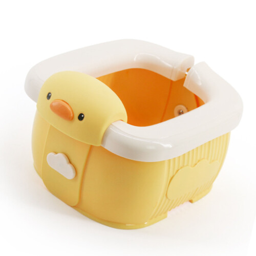 (Yellow) Sedia WC Pieghevole Portatile per Bambini Verde 2