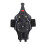 (Black) Spinnengriff mit Saugnapf-Set Schwarz 5