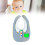 (4) Doppelseitige wasserdichte Baby-Schürze mit Muster 4
