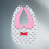 (11) Double Sided Waterproof Cotton Bibs Cartoon Pattern Washable 5