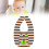 (6) Double Sided Waterproof Cotton Bibs Cartoon Pattern Washable 4