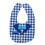 (10) Double Sided Waterproof Cotton Bibs Cartoon Pattern Washable 4