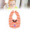 (1) Double Sided Waterproof Cotton Bibs Cartoon Pattern Washable 2