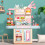 (Blue) Cucina Elettronica Simulata per Bambini 5