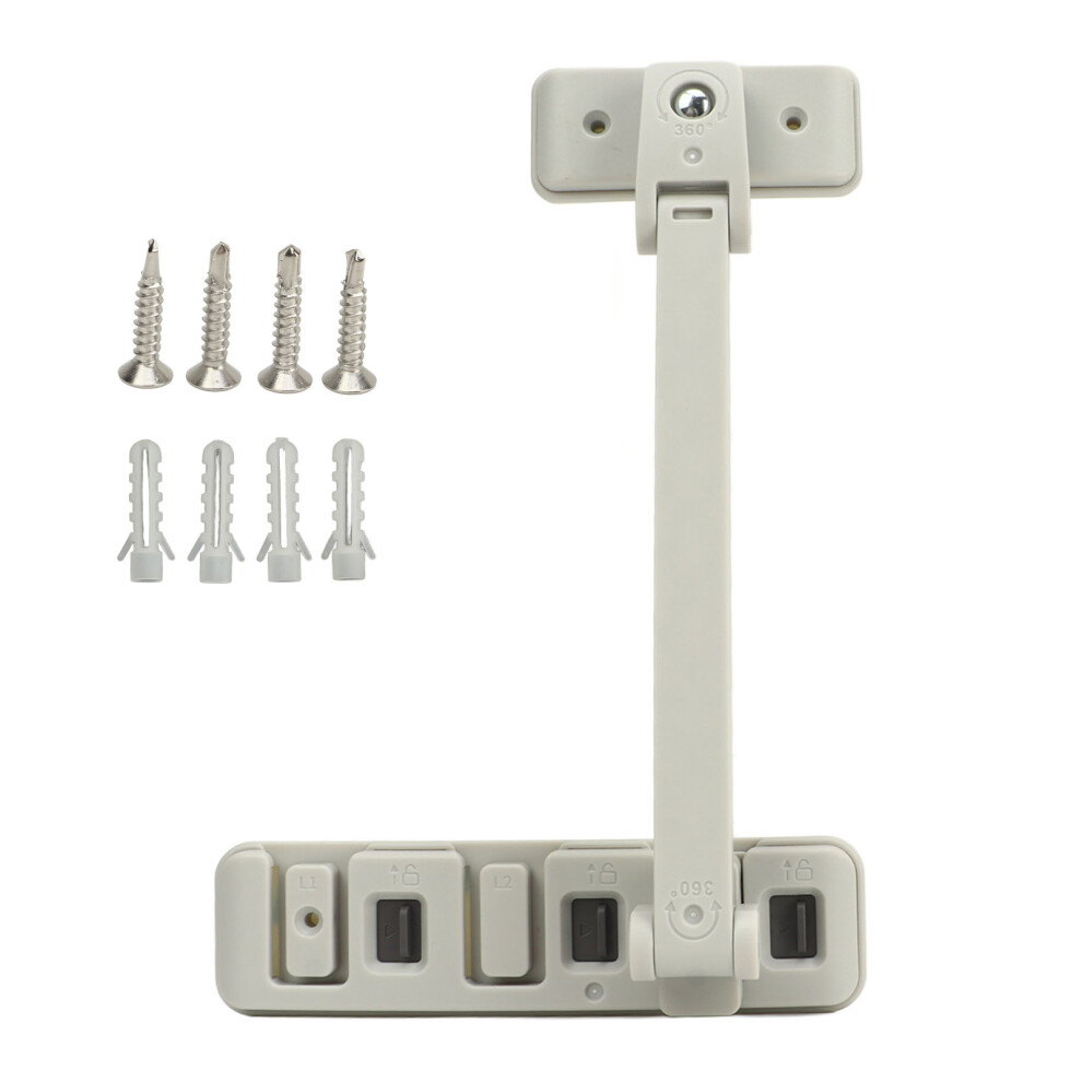Child Safety Window Stopper 3 Gear Fall Prevention Lock 604725188014