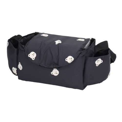 (Black) Großer Baby-Tragetaschen beige mit Fächern 1