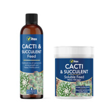 Cacti & Succulent Liquid 250ml & Soluble 200g Feed