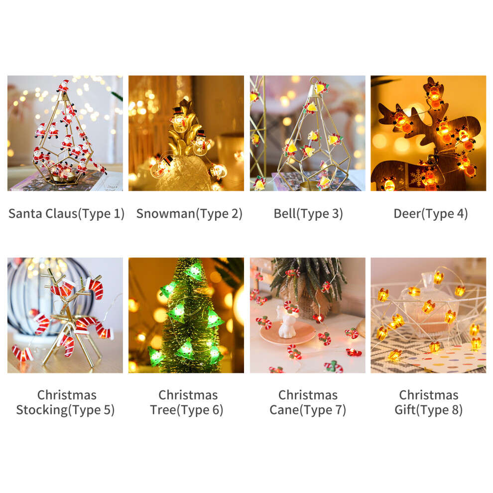10ft 30LED Warm White Fairy String Lights Battery Powered Outdoor-image-OPC-PMMMB8Z-NEW