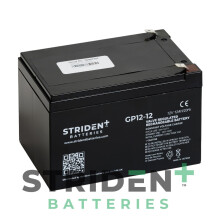 2x Strident TM AGM GP12 12 pair 12V AGM