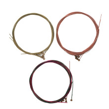 Corda Chitarra Acustica Acciaio Ottone 3 Pezzi Colorato