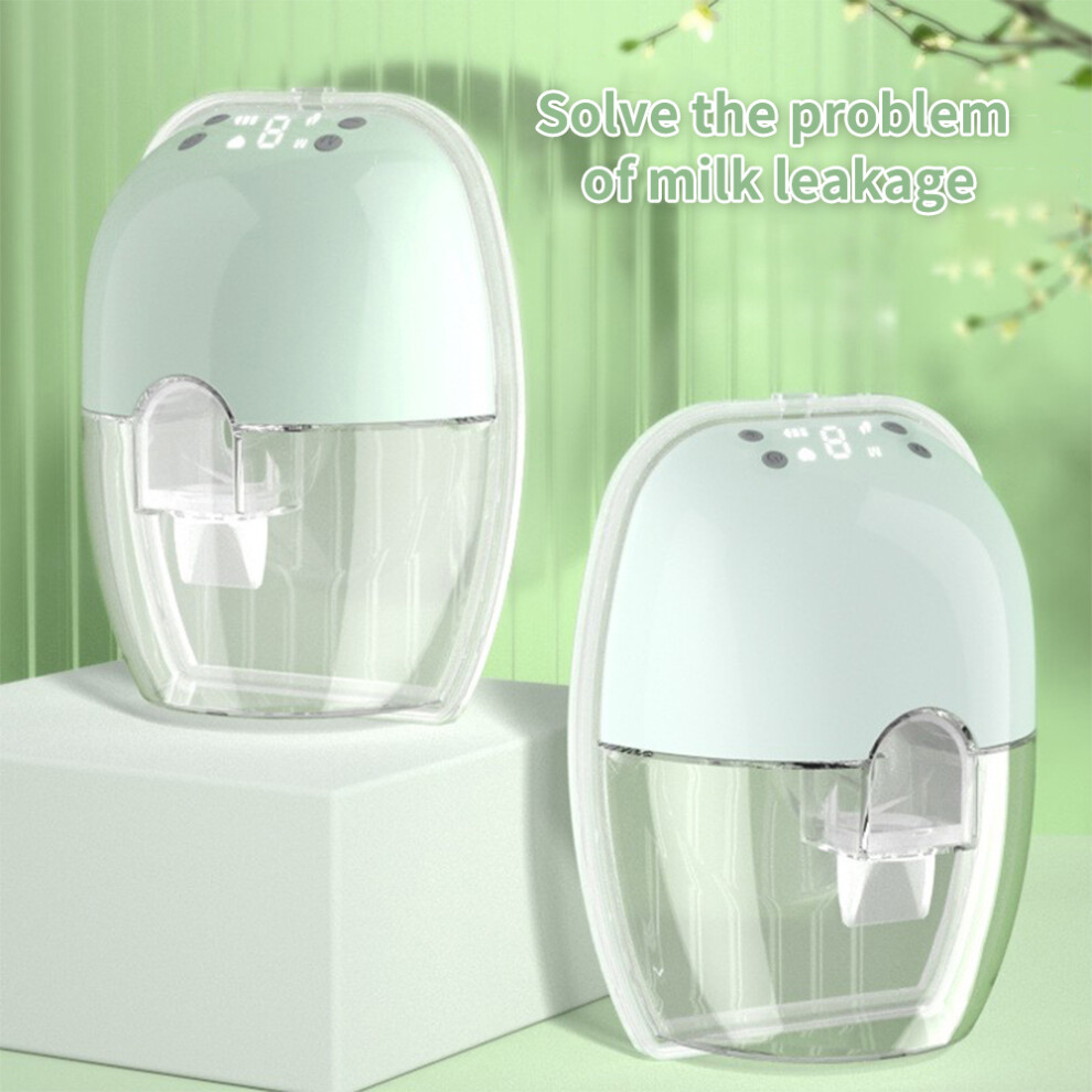 Hands Free Breast Pump Wearable Electric LED 2 Modes 9 Suction Levels