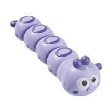 (Purple) Babyspielzeug Uhrwerk, pädagogisch, Wind-Up, Cartoon-Tier, Gelb