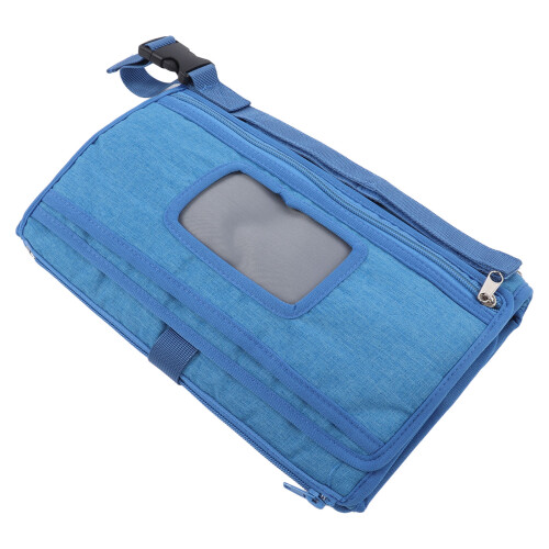 (Blue) Opvouwbaar Waterdicht Luierkussen Blauw 2