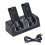 (Black) 4-in-1-Ladestation, tragbar, Dual-Dock, Schwarz 1