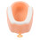 (Pink PVC Type) Borsa pannolini cotone orsello cerniera 4