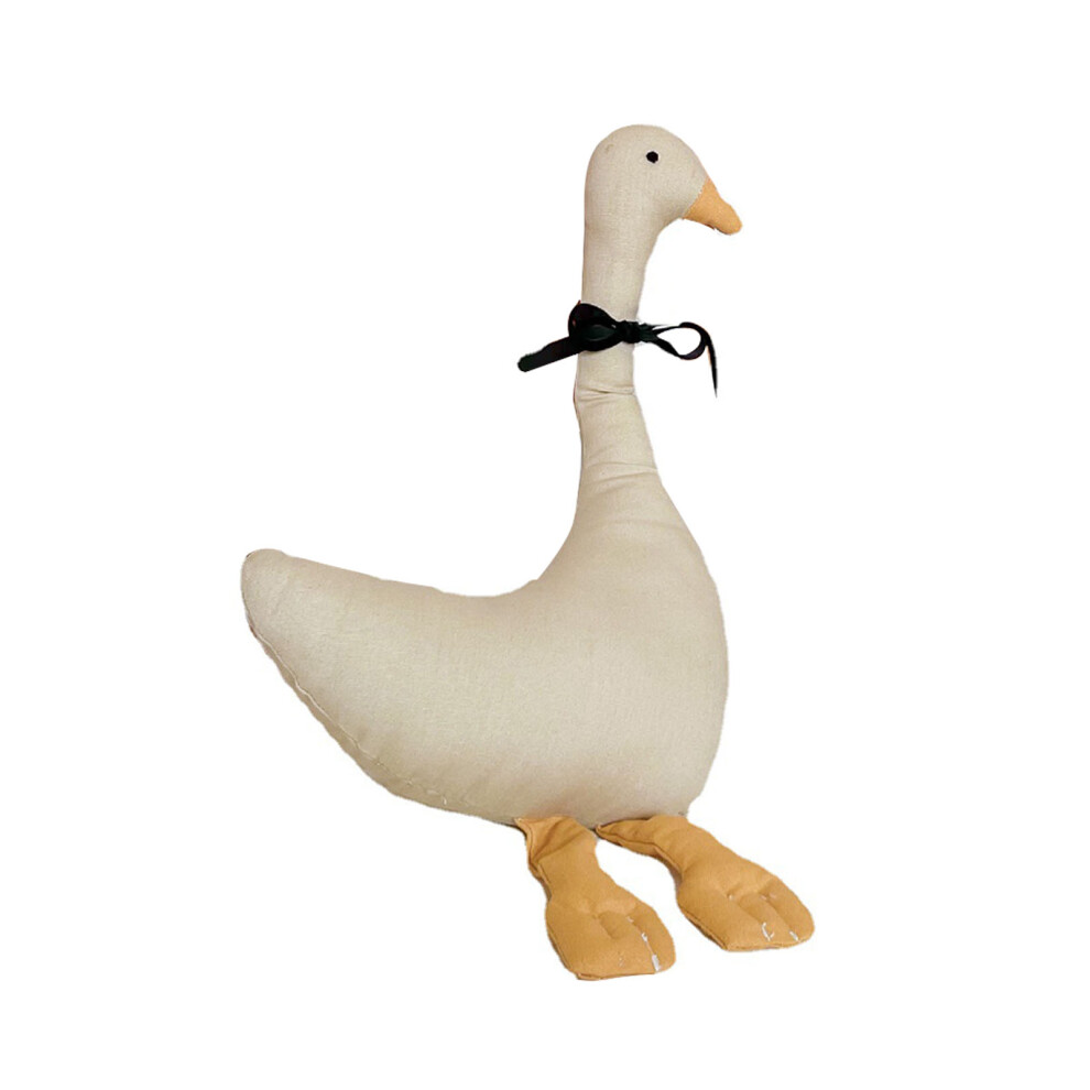 (Goose) Baby Cartoon Animal Stuffed Toy Polyester Soft Doll Pillow