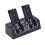 (Black) 4-in-1-Ladestation, tragbar, Dual-Dock, Schwarz 5