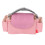 (Pink) Waterproof Nylon Stroller Bag Multi Pockets Diaper Caddy Black 1