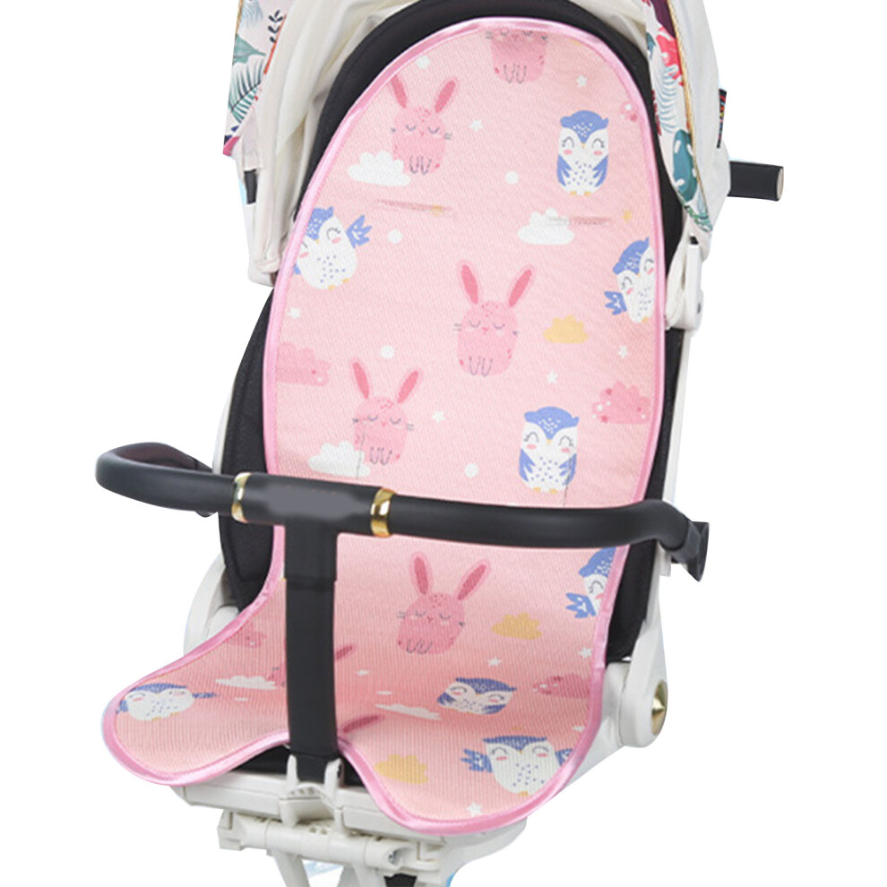 () Baby Stroller Cool Pad Ice Cooler Mat Breathable Sleeping Cushion Pink/Blue